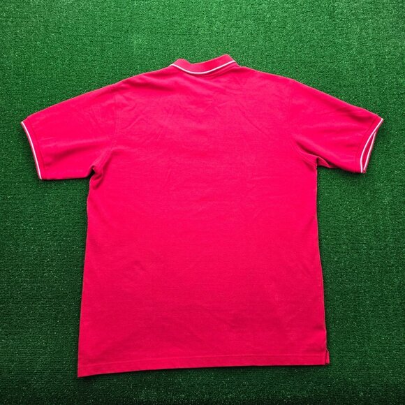 St Louis Cardinals Polo Shirt Mens Large Red Vintage Adidas MLB Baseball Sports - Picture 8 of 8